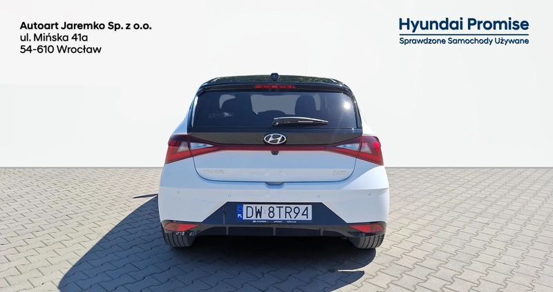 Hyundai i20 cena 79800 przebieg: 2500, rok produkcji 2022 z Oświęcim małe 704